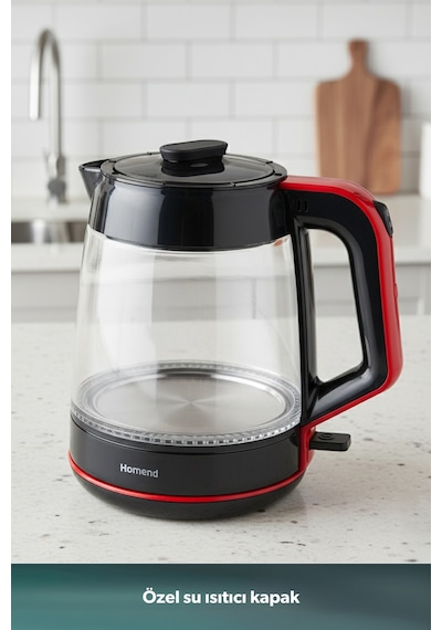 Homend Infinity XL 1764H Cam Çay Makinesi