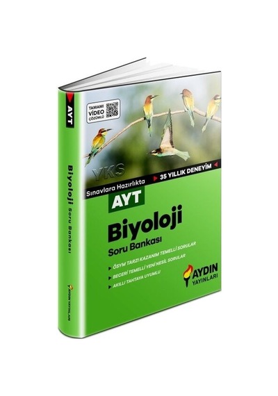 Aydın Yayınları Ayt Biyoloji Soru  Bankası