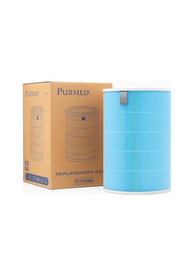 Purmed Xiaomi Air Purifier Pro H Uyumlu H13 Hepa + Aktif Karbon Filtre Rfıd Çipli Mavi Ren Sku: Smg8690010553331