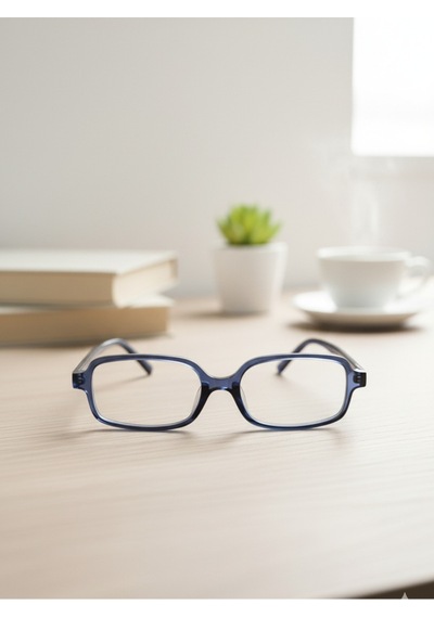 Glamy Kare Model Optik Uyumlu Mavi Işık Korumalı Gözlük Modern Çerçeveli Trend Şık Ve Modern Gri