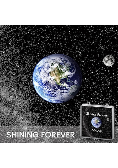 Galaxy Uyumlu  Lite Star Projektör Disk Seti, 5k Ultra Hd Gerçekçi 3 Yıldız Diski Projektörsüz