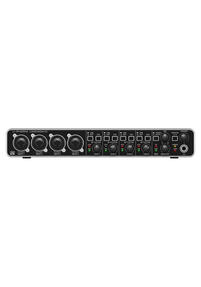 Behringer Umc404Hd 24-Bit/192Khz Midas Preamfi 4X4 Usb Ses Kartı