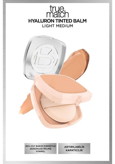 L'Oréal Paris True Match Hyaluron Tinted Balm Fondöten 4 Light Medium