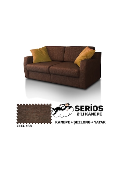 Serios Şezlonglu Yataklı Kanepe - Zeta 168
