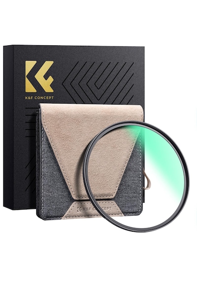 K&f Concept 49mm Nano-x Pro Serisi Uv Filtre - İnce Pirinç Çerceve - 36 Katmanlı
