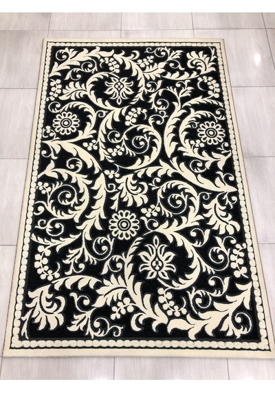 Saray Halı 3B 11470 B 150X230 Krem Siyah 4 M2 Halı !