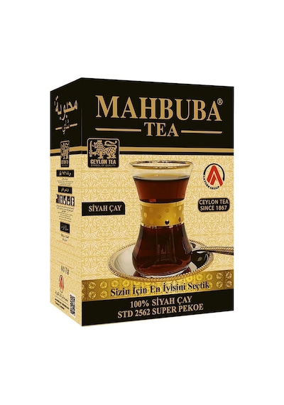 Mahbuba Std 2562 Super Pekoe Ithal Seylan Sri Lanka Ceylon Kaçak Siyah Yaprak Çayı 800gr