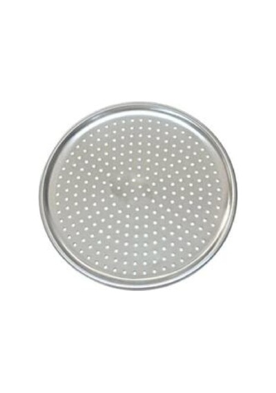 Delikli Pizza Tepsisi Lahmacun Pide Tepsisi 32cm Metal