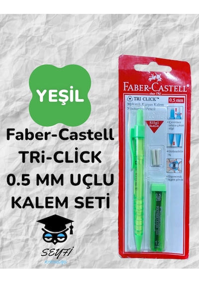 Faber-castell Tri-click 0.5 Mm Uçlu Kalem Seti Pembe
