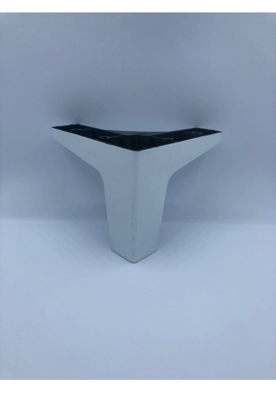 Karakoçaksesuar Plastik,10x12x12 Cm Beyaz Koltuk,Baza,Mobilya Ayağı (4 Adet)