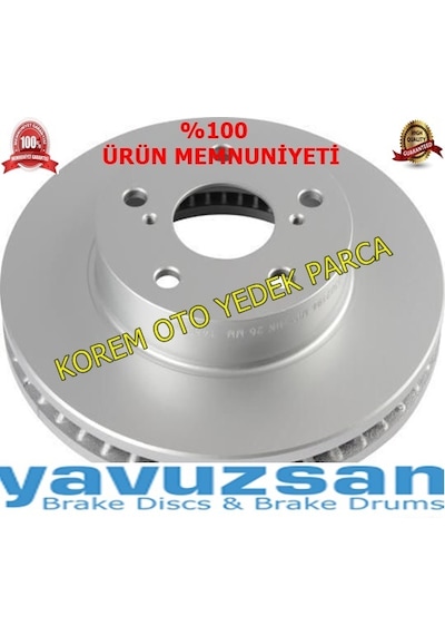 Toyota Hılux Vigo 4X2 2006-2015 Ön Fren Diski Takım N11.856
