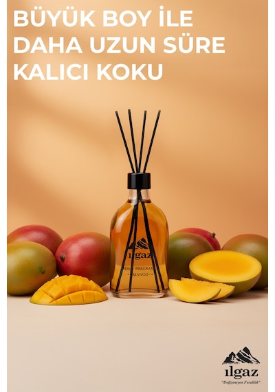 Mango Bambu Çubuklu Oda Kokusu 200 Ml Xl Red Diffuser Mango