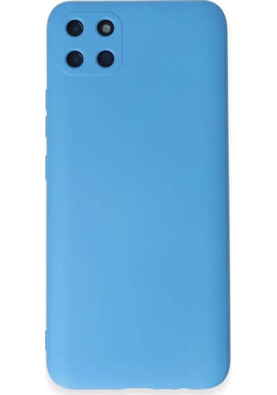 Uryport Realme C11 Kılıf Nano İçi Kadife Silikon - Mavi