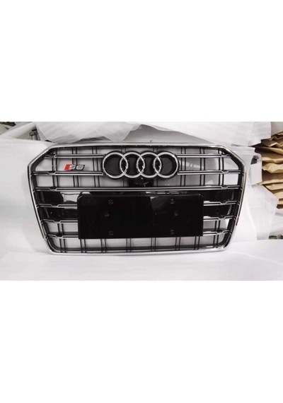 Audi A6 S6 2015-2018 Panjur Siyah Krom N11.9254