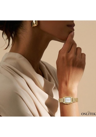 Elle El.1.10009-2 21 Mm Kadın Kol Saati Gold