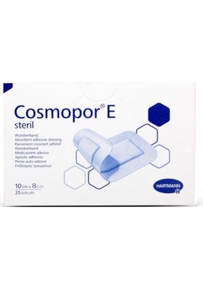 Hartmann Cosmopor E - Pedli Yara Örtüsü 10X8 25 Adet'Lik Kutu