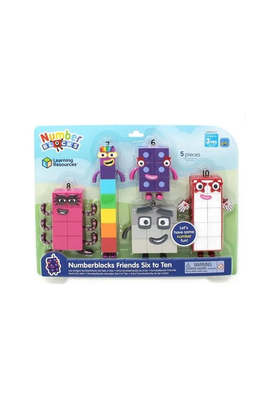 Numberblocks Friends Six To Ten Hm95357-uk