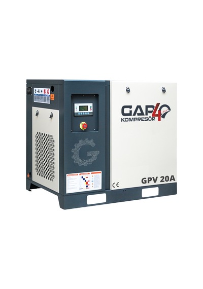 Vidalı Hava Kompresörü 20 Hp Tek Makine