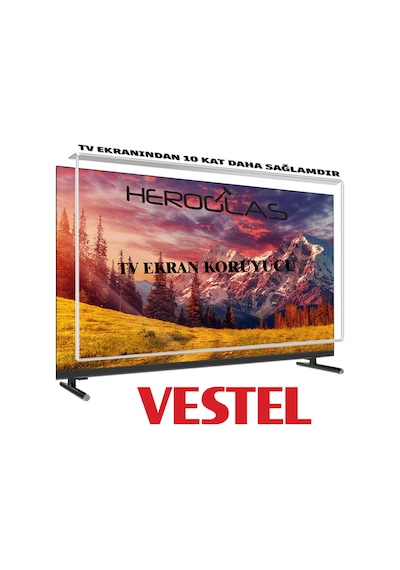 Vestel Uyumlu 65qa9700 65inç Tv Ekran Koruyucu