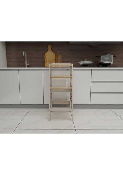 Ahşap Çocuk Öğrenme-etkinlik Kulesi 1 Adet