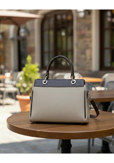 Just Polo Kadın Şık Ve Lüx El & Omuz Çantası Ebat 18 X 26 Cm Shopper Çok Renkli