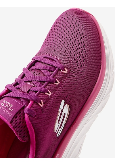 Skechers D'Lux Walker - Fresh Finesse Kadın Gül Kurusu Spor Ayakkabı 149368 Plum Bordo