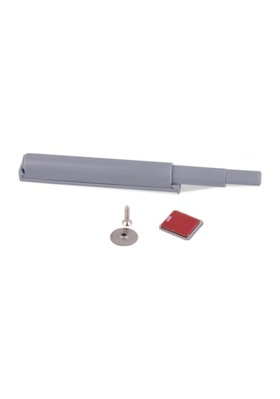 10 Adet Mıknatıslı Kapak İtici Bas Aç Kalın Tip 80 mm Gri