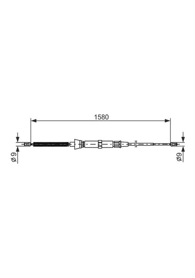 Bosch 1987477806 Arka El Fren Teli 6q0609721d 6q0609721j 6q0609721n