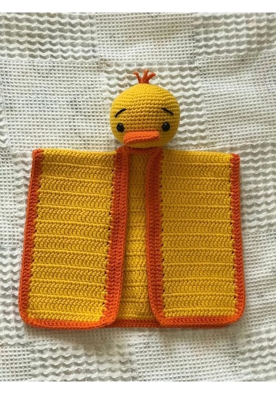 Amigurumi Uyku Arkadaşı Havuç Kafa