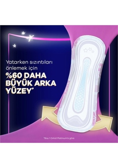 Gece Kullanım İçin 16 Adet Hijyenik Ped, Ultra Yumuşak