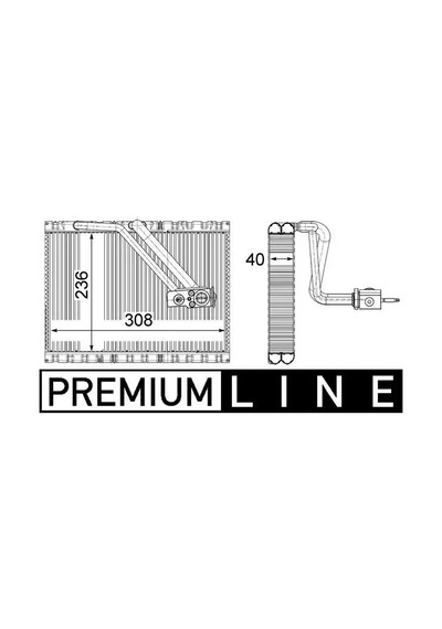 Mahle Ae127000p Klima Radyatoru A0008304801
