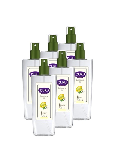 Duru Limon Çiçeği Kolonya 80 Derece Sprey 150 Ml X 3 Adet 7696134927115