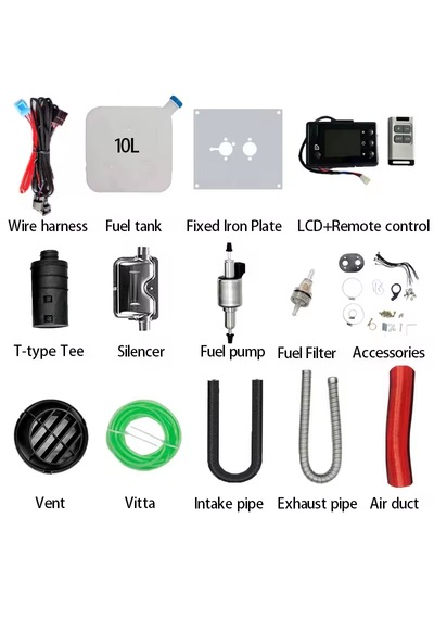 Dizel Isıtıcı 5kw 12v 24v