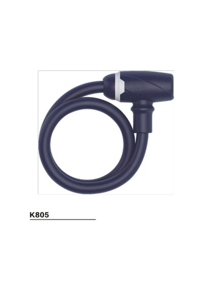 Briviga K805 Anahtarlı Kilit 650mm/15mm Mavi 90009 Siyah