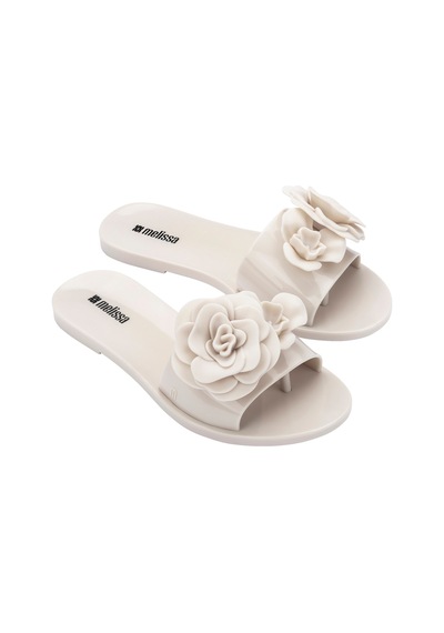 Melissa Babe Petals Ad Kadın-kız Çocuk Parmak Arası Terlik 37817-krem