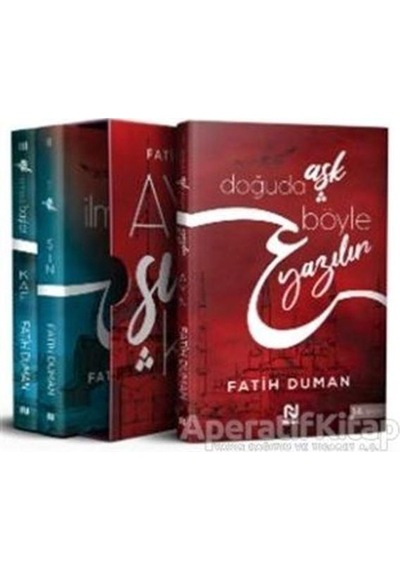 Ayn Şın Kaf Aşk Serisi Seti-3 Kitap Takım - Fatih Duman - Nesil Yayınları