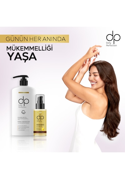 Dp Daily Perfection Pamuk Sütü Şampuan 800 ML + Argan Yağlı Saç Bakım Yağı 100 ML