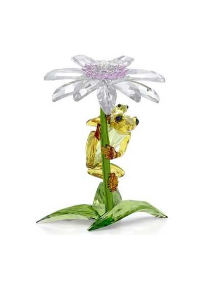 5670892 Swarovski Ev Dekorasyonu Idyllıa:frogs And Flower