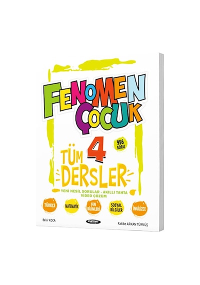 Fenomen Çocuk 4. Sınıf Tüm Dersler Yeni Nesil Soru Bankası