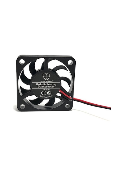 Dc 12V Fan 4X4Cm Kuluçka Fanı Soğutucu Peltier Pc Ekran 40X40Mm