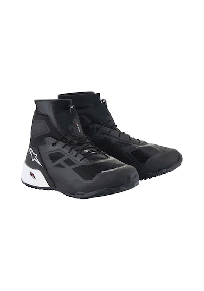 Alpinestars Cr-1 Korumalı Motosiklet Botu Siyah Beyaz