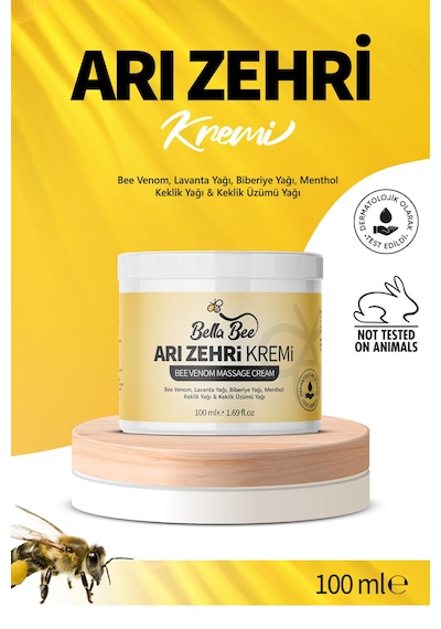 Bella Bee Arı Zehri Masaj Kremi 100 ML