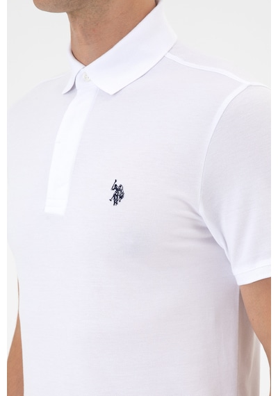 U.S. Polo Assn. U.s. Polo Assn. Erkek Beyaz Tişört Basic 50306015-vr013
