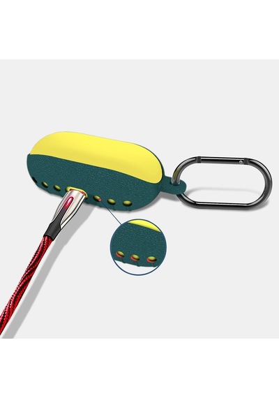 Galaxy   Uyumlu  Buds Kılıf Zore Airbag 07 Silikon Siyah