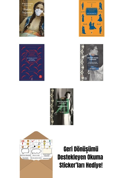 Hüseyin Rahmi Gürpınar 5 Kitap Set + Okuma Sticker'ları