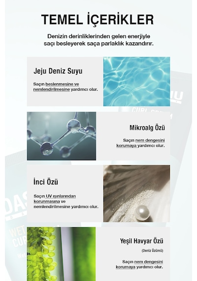 Islak Görünüm Sunan, Dalgaları Belirginleştiren Saç Şekillendirici Krem Dashu Daily Wet Curl Cream