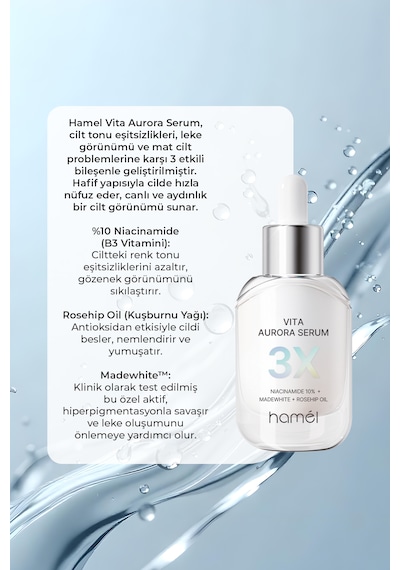 3x Vita Aurora %10 Niacinamide Leke Karşıtı Üçlü Bakım Seti