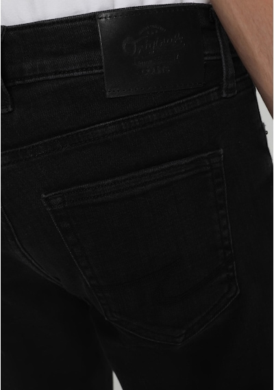 Colin's Colins Slim Fit Düşük Bel Dar Paça Erkek Black Black Denim Jean Pantolon Cl1082858 Q1.v1 Dn45162