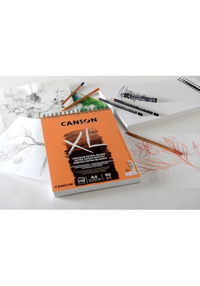 Canson Spp Canxl Extra Bla 120s A4 90g Çizim Bloğu