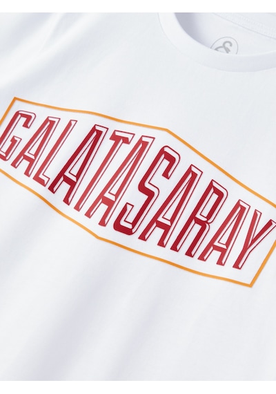 Gsstore Galatasaray Çocuk T-shirt C252097 Beyaz